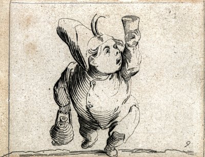 Varie Figure Gobbi ... (Kaiverrus) tekijältä Jacques Callot