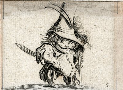 Varie Figure Gobbi ... (kaiverrus) tekijältä Jacques Callot