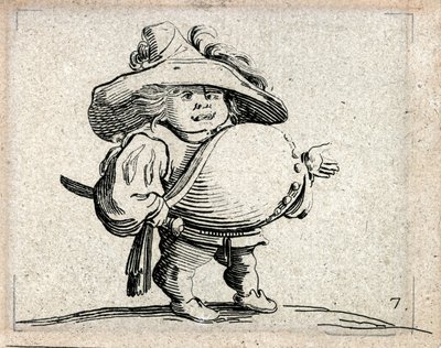 Varie Figure Gobbi ... (kaiverrus) tekijältä Jacques Callot