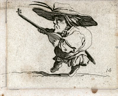 Varie Figure Gobbi ... (kaiverrus) tekijältä Jacques Callot