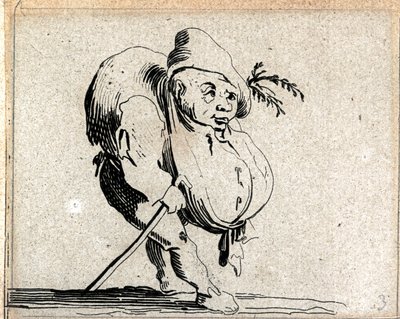 Varie Figure Gobbi ... (kaiverrus) tekijältä Jacques Callot