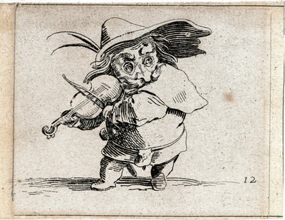 Varie Figure Gobbi ... (kaiverrus) tekijältä Jacques Callot