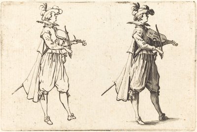 Viulisti tekijältä Jacques Callot