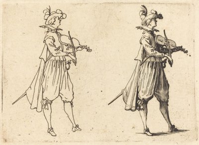 Viulisti tekijältä Jacques Callot
