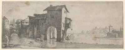 Vesimylly tekijältä Jacques Callot