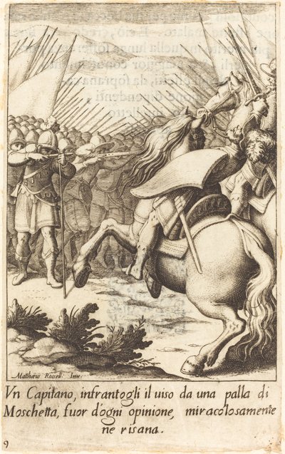 Kapteeni tekijältä Jacques Callot after Matteo Rosselli