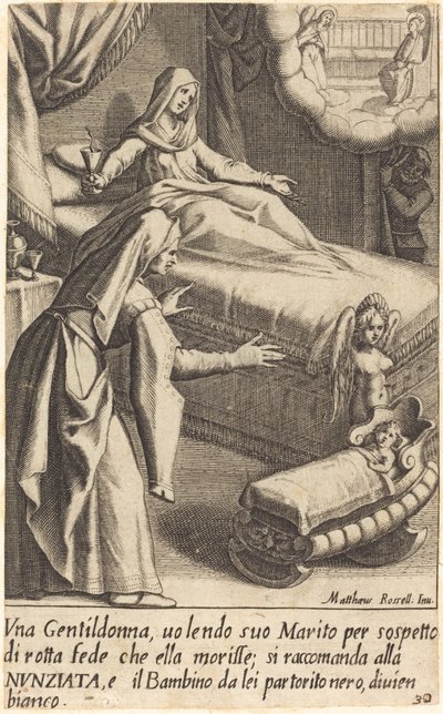 Lapsi tekijältä Jacques Callot after Matteo Rosselli