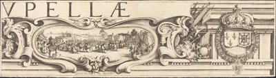 La Rochellen piiritys [levy 3/16; sarja sisältää 1952.8.97-112] tekijältä Jacques Callot and Abraham Bosse