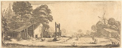 Puutarha tekijältä Jacques Callot or Follower of Jacques Callot