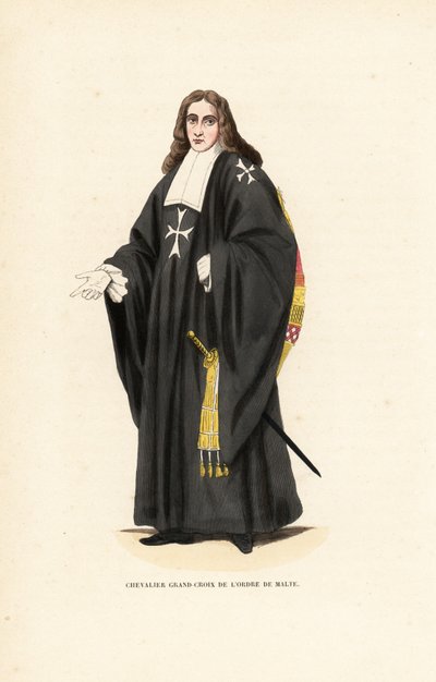 Hospitaller-ritarikunnan suurristi, Maltan ritarikunta, Jerusalemin Pyhän Johanneksen sairaalan ritarikunnan ritarikunta, Chevalier Grand-Croix de l