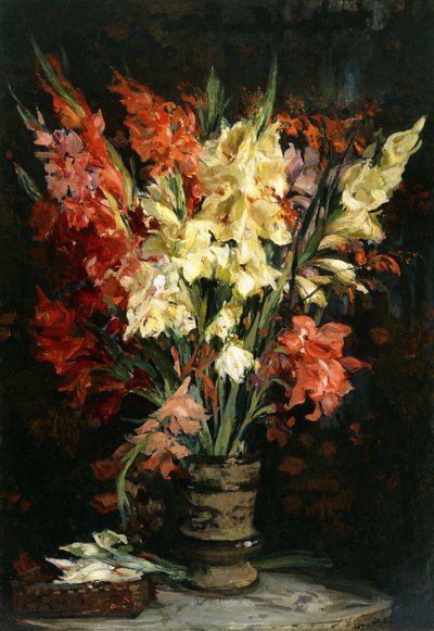 Gladiolit, 1924 tekijältä Jacques Emile Blanche