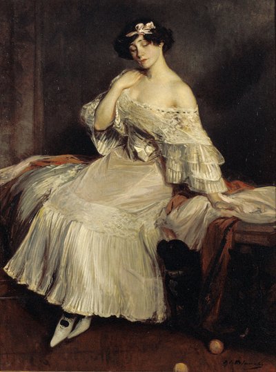 Coletten muotokuva 1873-1954, n. 1905. tekijältä Jacques Emile Blanche