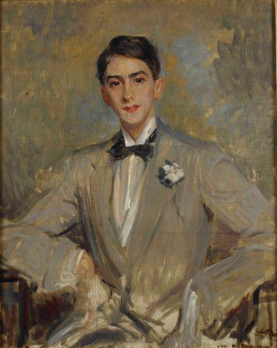 Jean Cocteaun muotokuva 1889-1963, 1912. tekijältä Jacques Emile Blanche