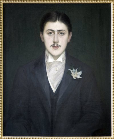Marcel Proustin muotokuva (öljy kankaalle) tekijältä Jacques Emile Blanche
