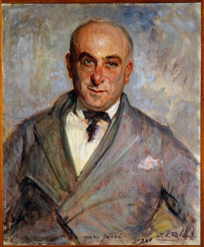 Max Jacobin (1876-1944) muotokuva ranskalainen runoilija Jacques Emilen (Jacques-Emile) Blanchen (1861-1942) maalaus tekijältä Jacques Emile Blanche