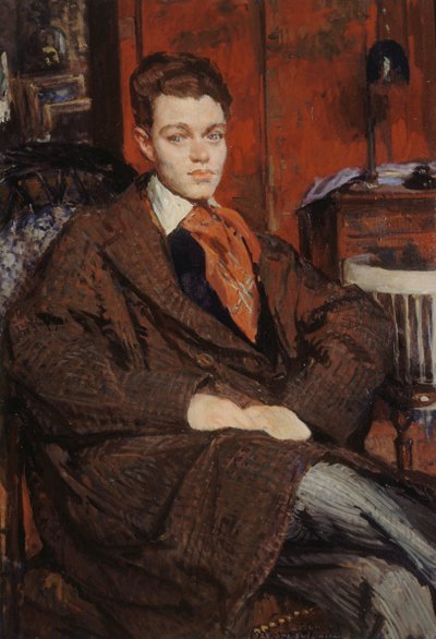 René Crevelin muotokuva 1900-1935, 1928. tekijältä Jacques Emile Blanche