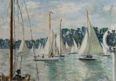 Kilpajahdit Seinen varrella tekijältä Jacques Emile Blanche