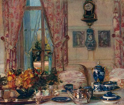 Ruokasali Offranvillessä, vuonna 1909 tekijältä Jacques Emile Blanche