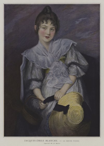 Pikku Vanda tekijältä Jacques Emile after Blanche