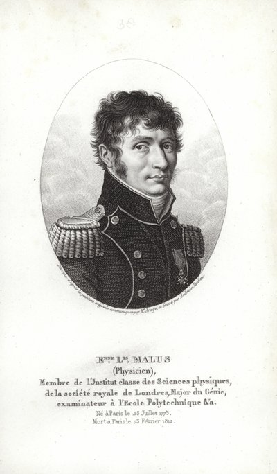 Etienne-Louis Malus tekijältä Jacques Etienne Victor Arago