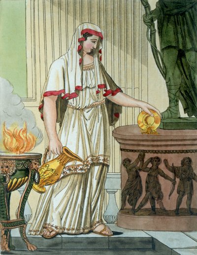 Vestal virgin, kuvitus "L
