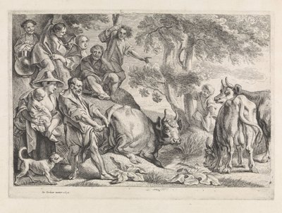Hercules en Cacus tekijältä Jacques Jordaens