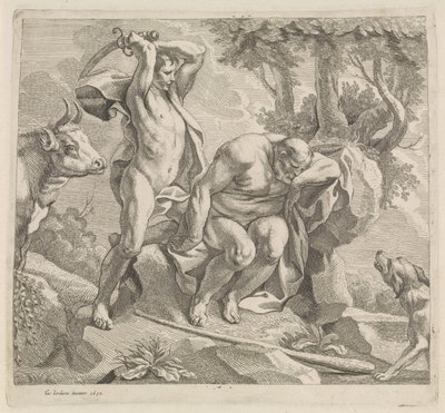Mercury ja Argus tekijältä Jacques Jordaens