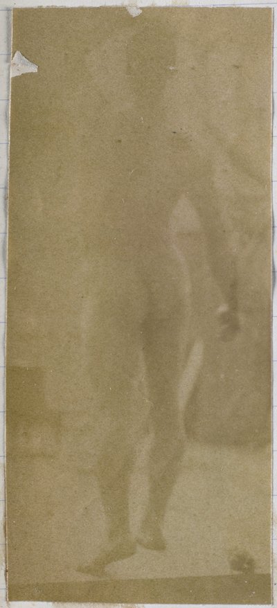 Tutkimus miesmallista, seisomassa ja takaa katsottuna, Jacques de Lalaingin studiossa tekijältä Jacques Lalaing (attributed to)