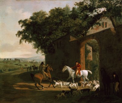 Metsästykseen lähteminen tekijältä Jacques Laurent Agasse