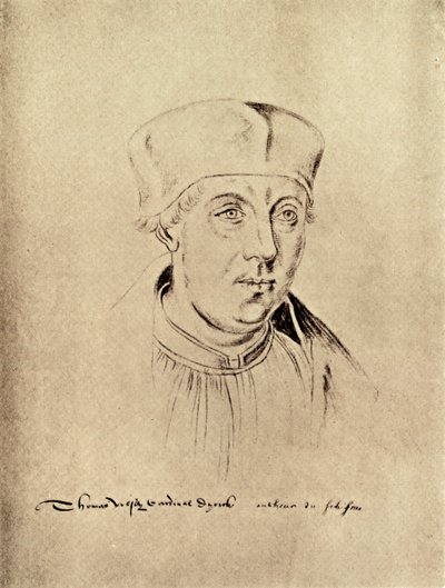 Cardinal Wolsey, 1909 tekijältä Jacques Leboucq