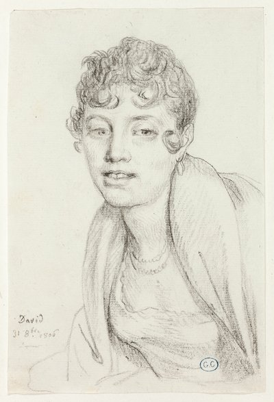 Angelique Mongezin rintakuva tekijältä Jacques Louis David