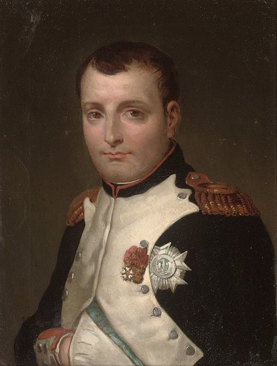 Yksityiskohta Napoleonista hänen työhuoneessaan Tuileries