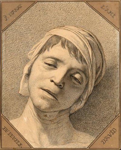 Jean Paul Marat tekijältä Jacques Louis David