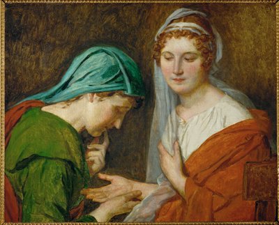 La Bonne Aventure ... (öljy kankaalle) tekijältä Jacques Louis David