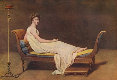 Madame Recamier, 1800, c1915. tekijältä Jacques Louis David
