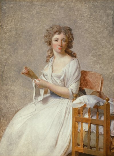 Madame de Pastoret ja hänen poikansa, 179192. tekijältä Jacques Louis David