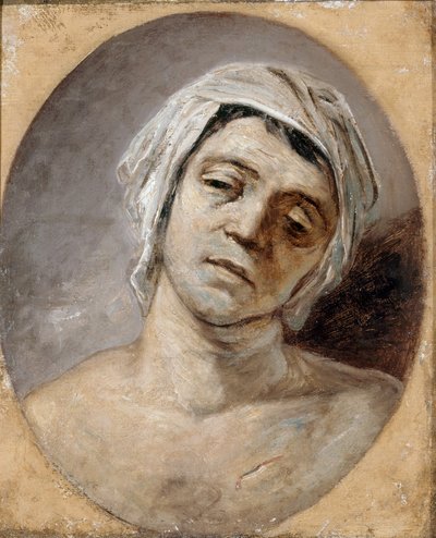 Marat murhattiin, noin 1794. tekijältä Jacques Louis David