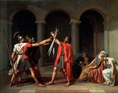 Horatiuksen vala tekijältä Jacques Louis David