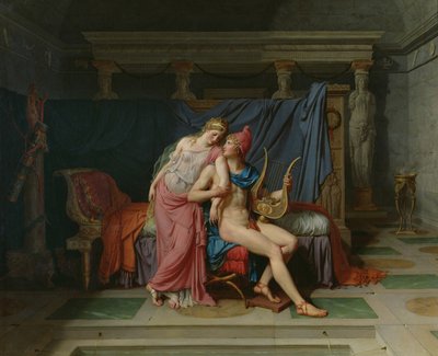 Paris ja Helen tekijältä Jacques Louis David