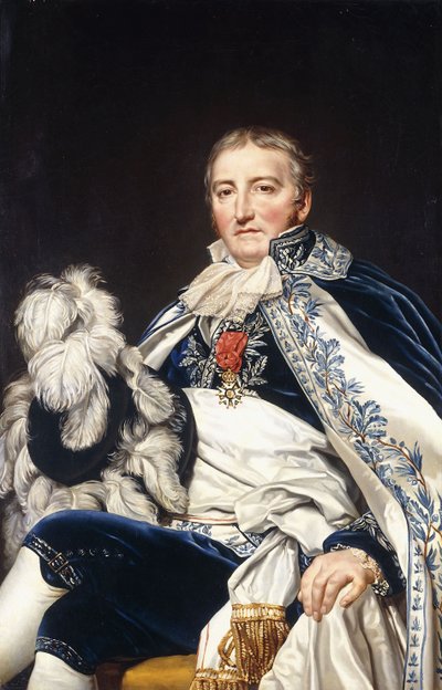 Ranskalaisen Nantesin kreivin muotokuva tekijältä Jacques Louis David