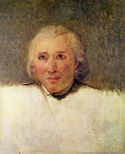Henri Gregoiren (1750-1831) muotokuva tenniskentän valaa varten, 1791 tekijältä Jacques Louis David