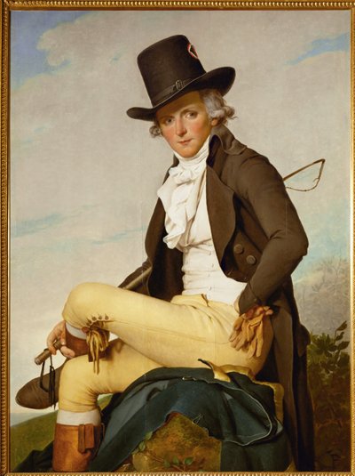 Pierre Seriziatin muotokuva ... tekijältä Jacques Louis David