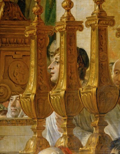 Napoleonin kruunajaiset Notre-Damessa ... tekijältä Jacques Louis David
