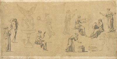 Studies of Classical Women, Eros tekijältä Jacques Louis David