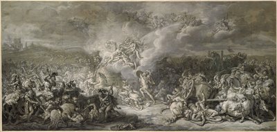 Diomedesin taistelu, 1776 tekijältä Jacques Louis David