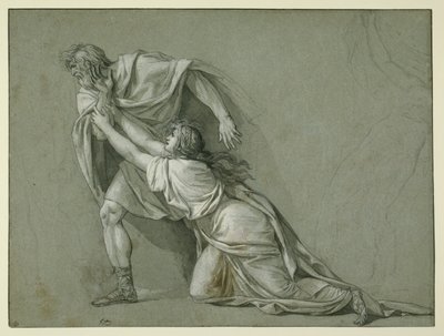 Marcus Attilius Reguluksen lähtö Karthagoon tekijältä Jacques Louis David