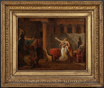 Liktorit palauttavat Brutukselle hänen poikiensa ruumiit. Tutkielma tekijältä Jacques Louis David