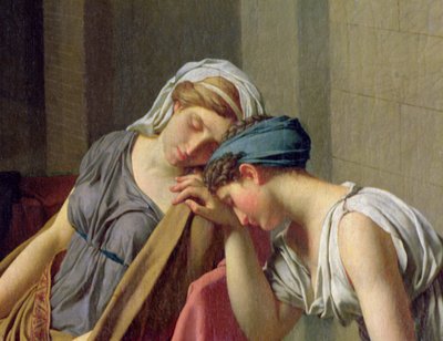 Horatiin vala, 1784 (yksityiskohta 2290) tekijältä Jacques Louis David