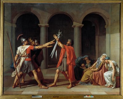 Horattien vala tekijältä Jacques Louis David