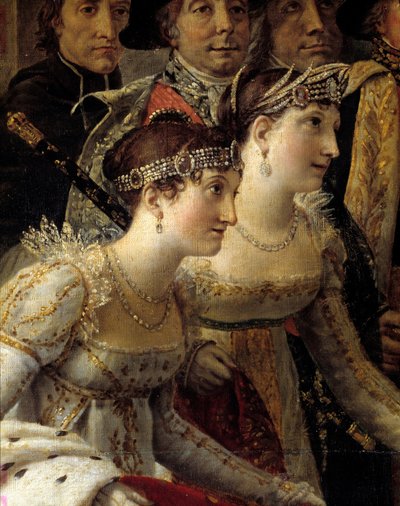 Napoleonin riitti. Yksityiskohta Madame de la Rochefoucault